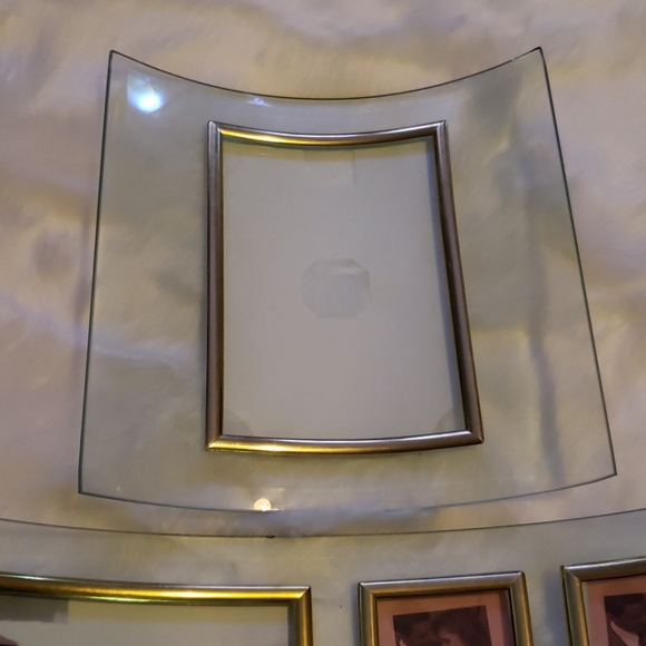 Set of two glass photo frames,  New - Picture 3 of 3